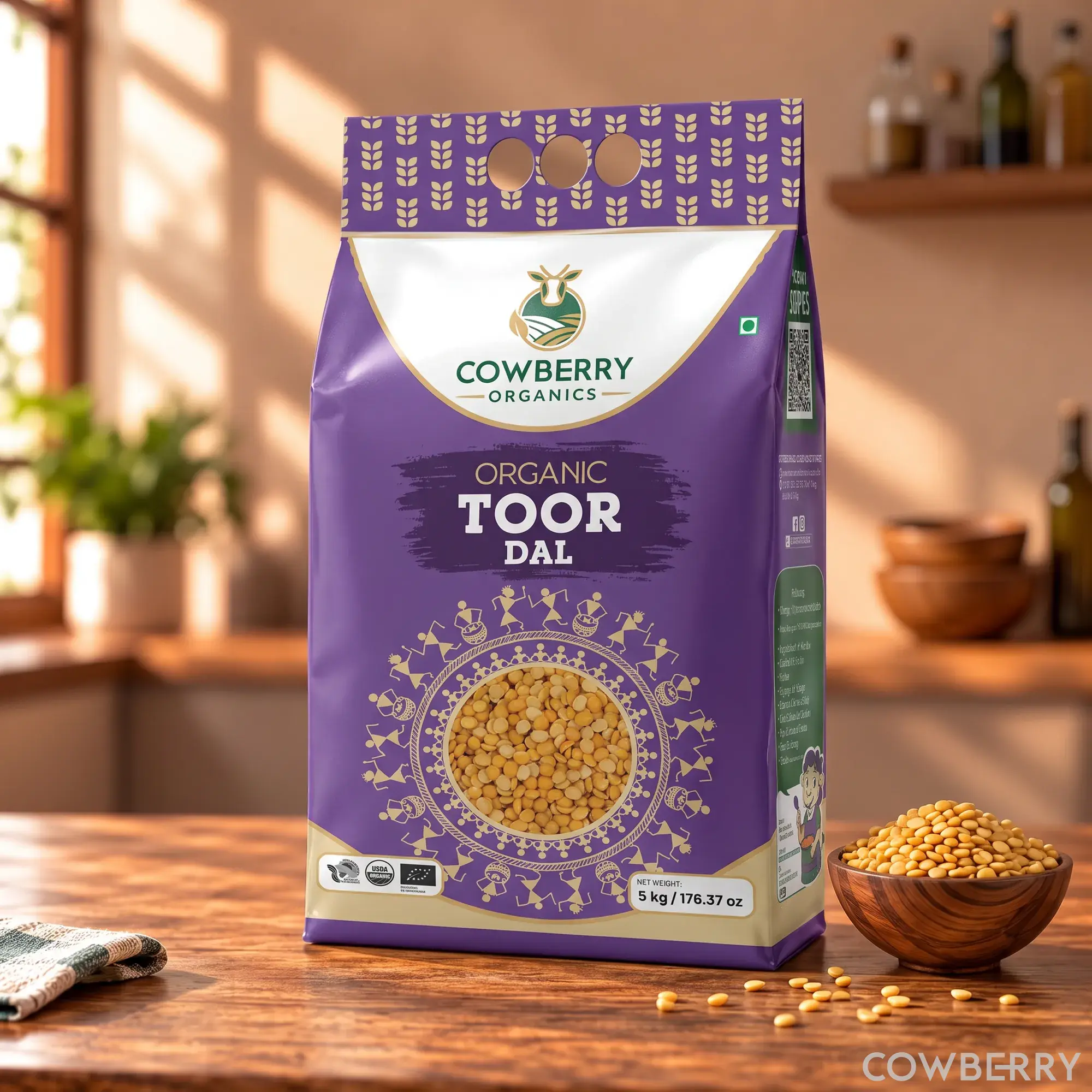 Organic Toor/Arhar Dal