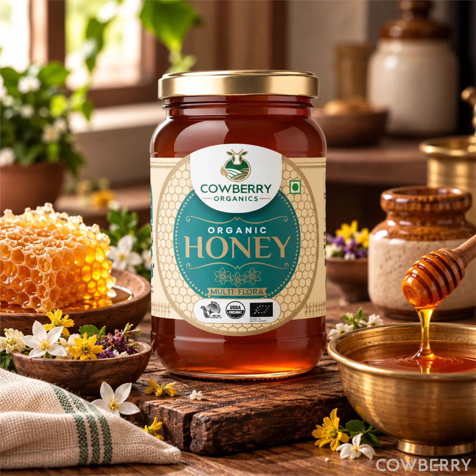 Organic Multiflora Honey