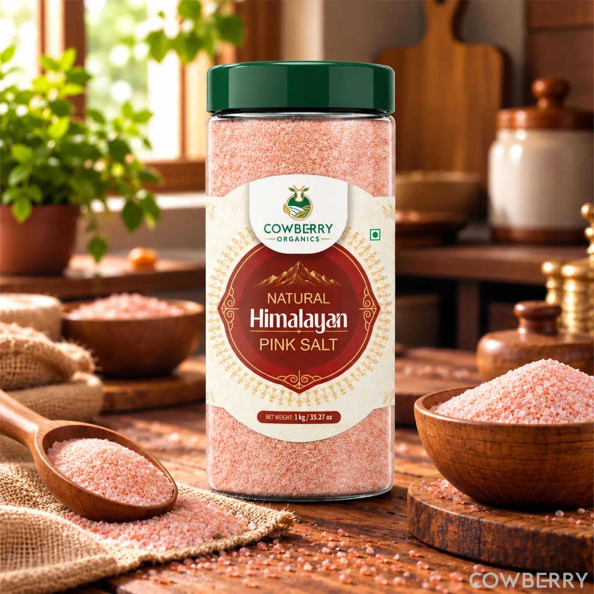 Natural Himalayan Pink Salt