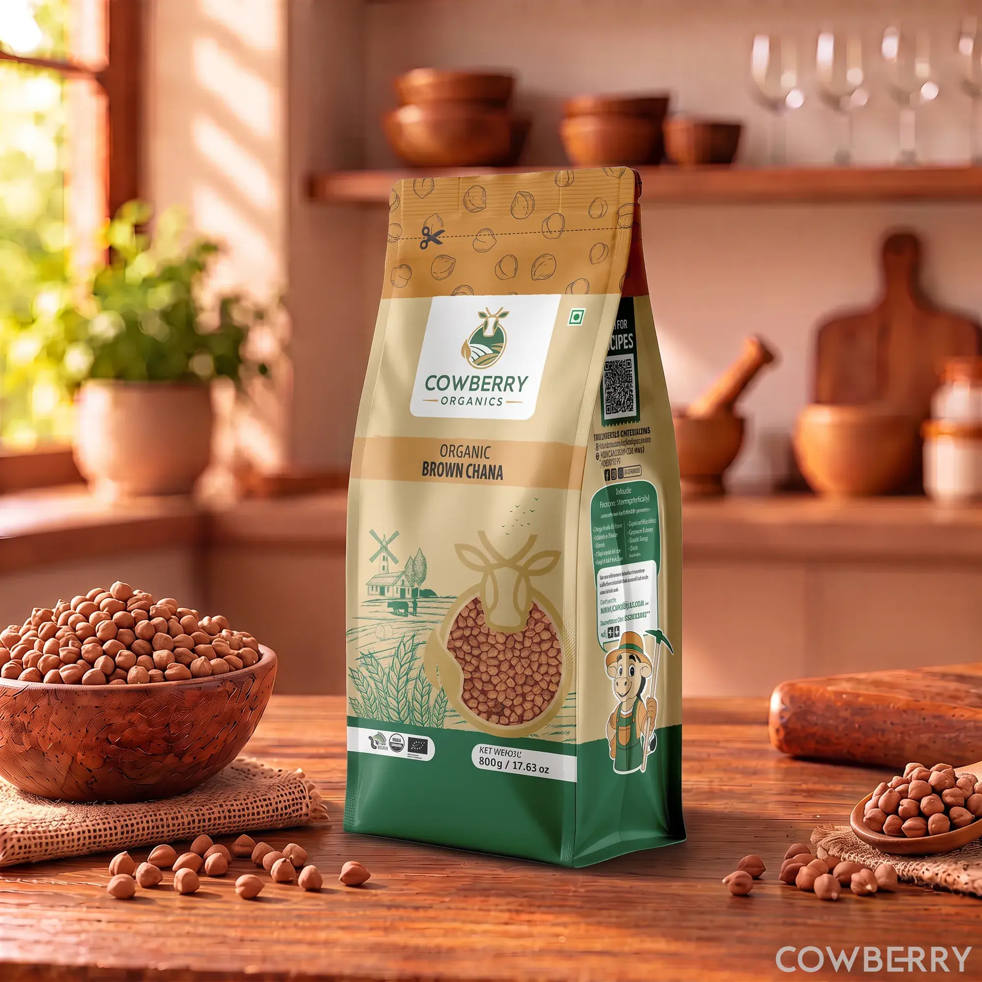 Organic Brown Chana