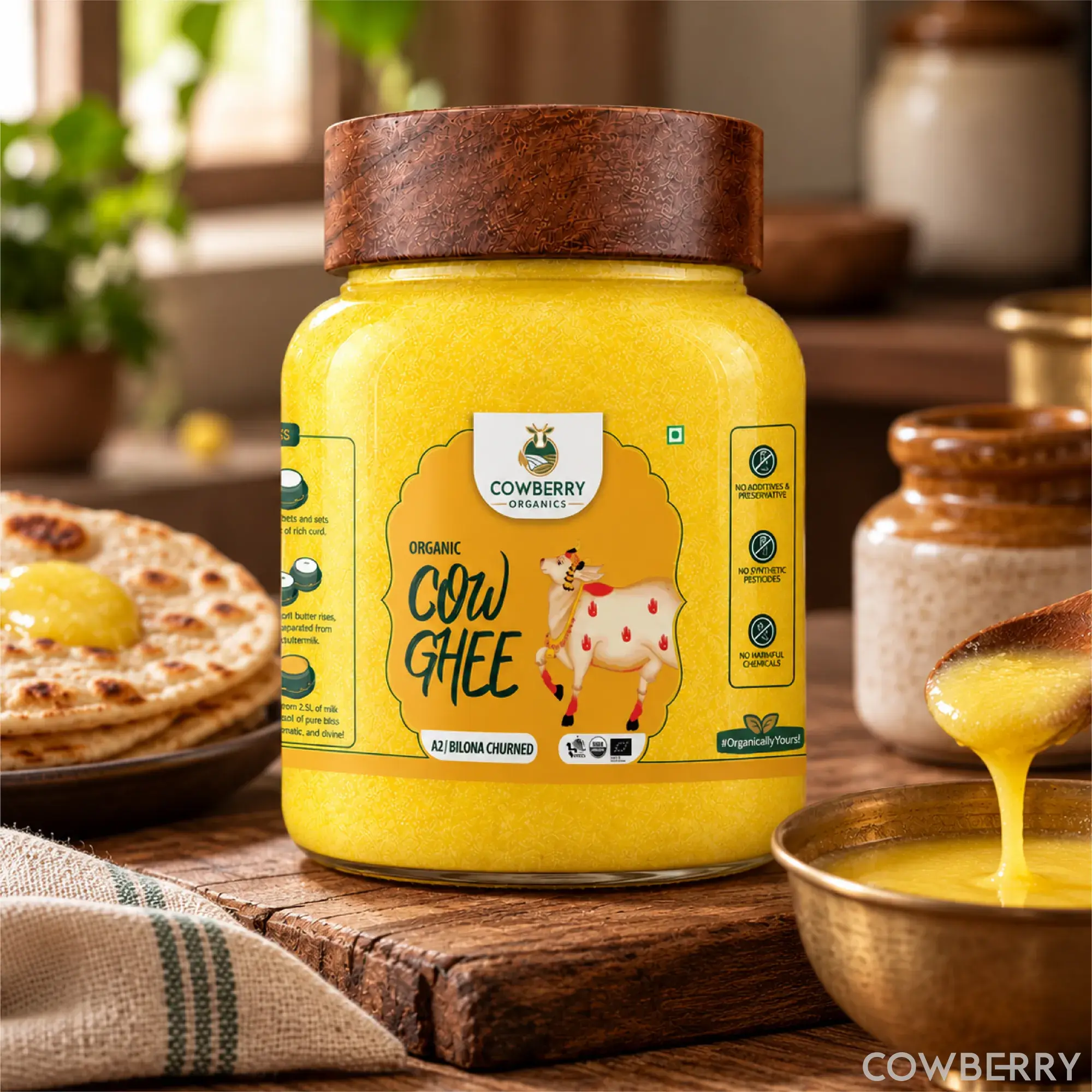 Organic A2 Cow Ghee
