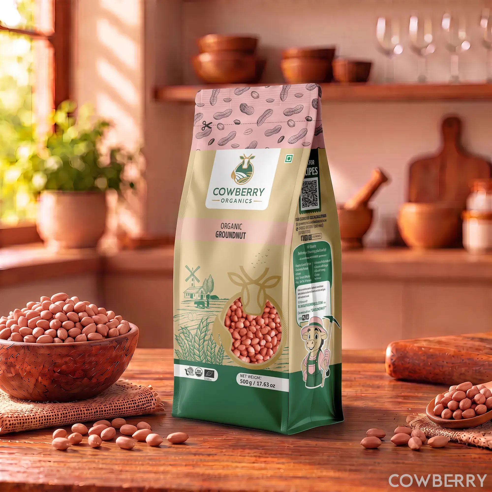 Organic Groundnuts (Peanuts)