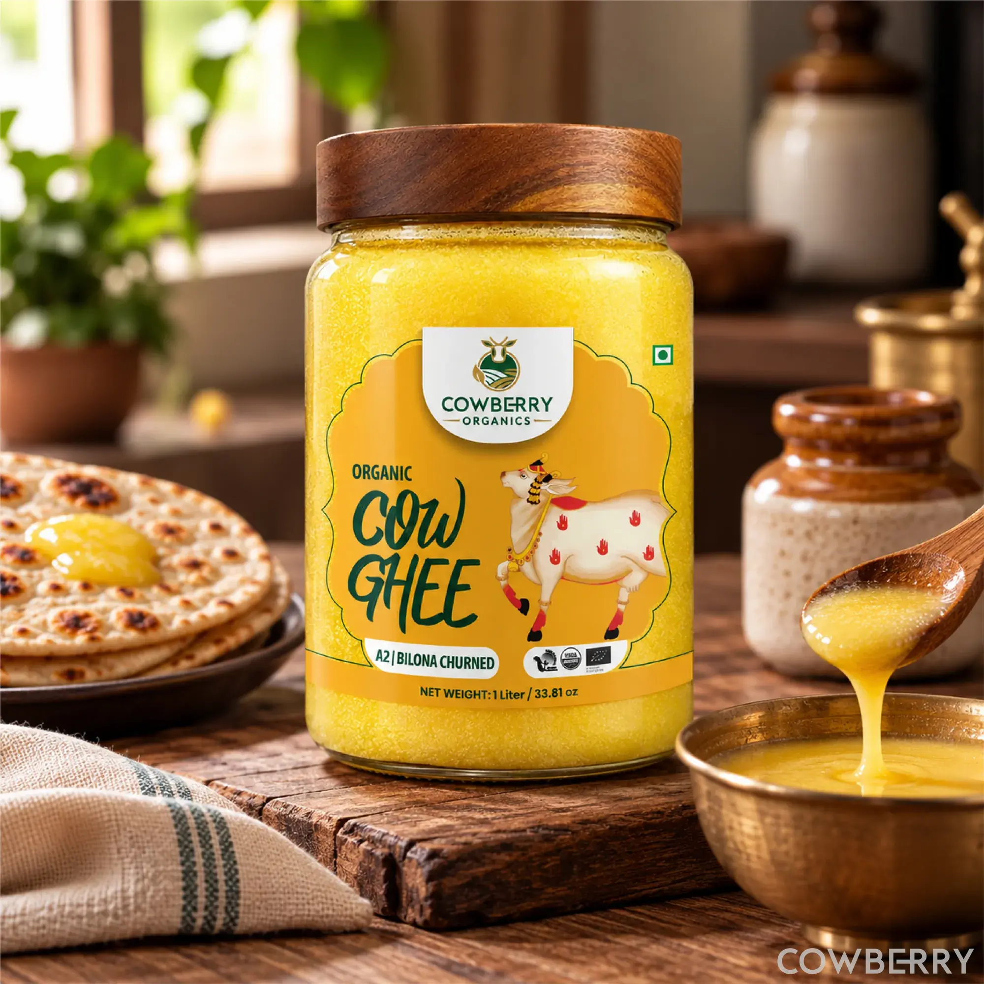 Organic A2 Cow Ghee