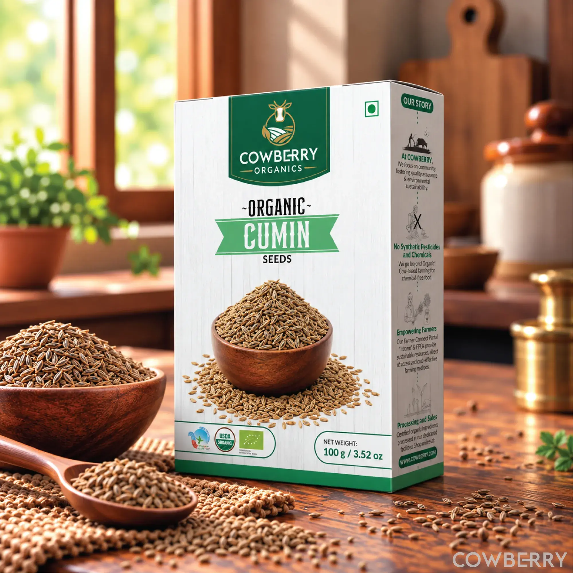 Organic Cumin Seeds