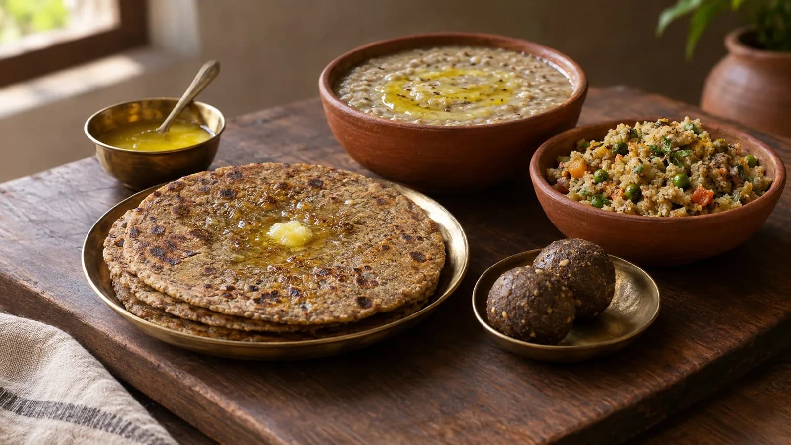 10 bajra recipes: roti, khichdi, upma, laddu, and more