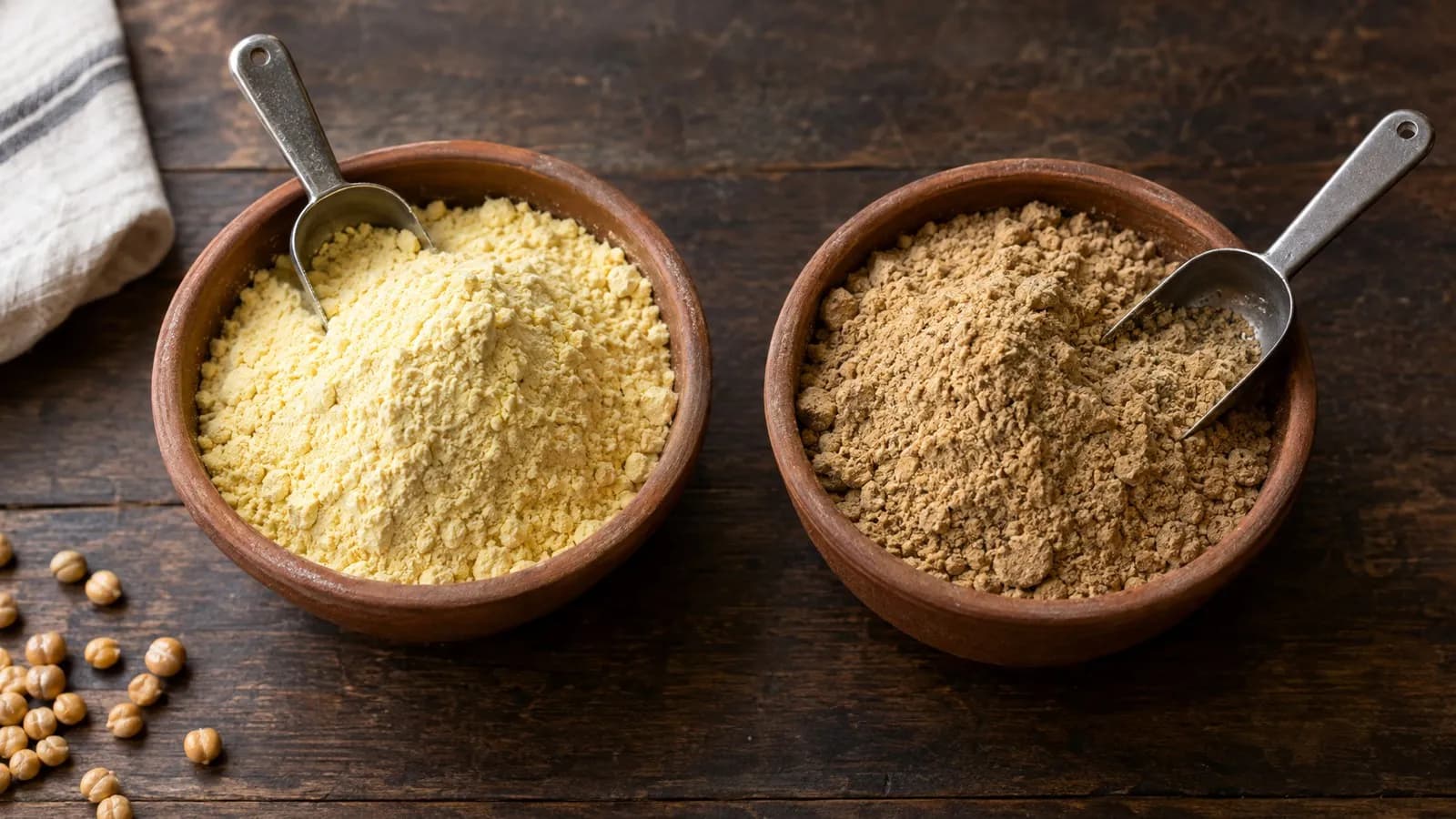 Besan vs sattu: what is different, and which to use for what