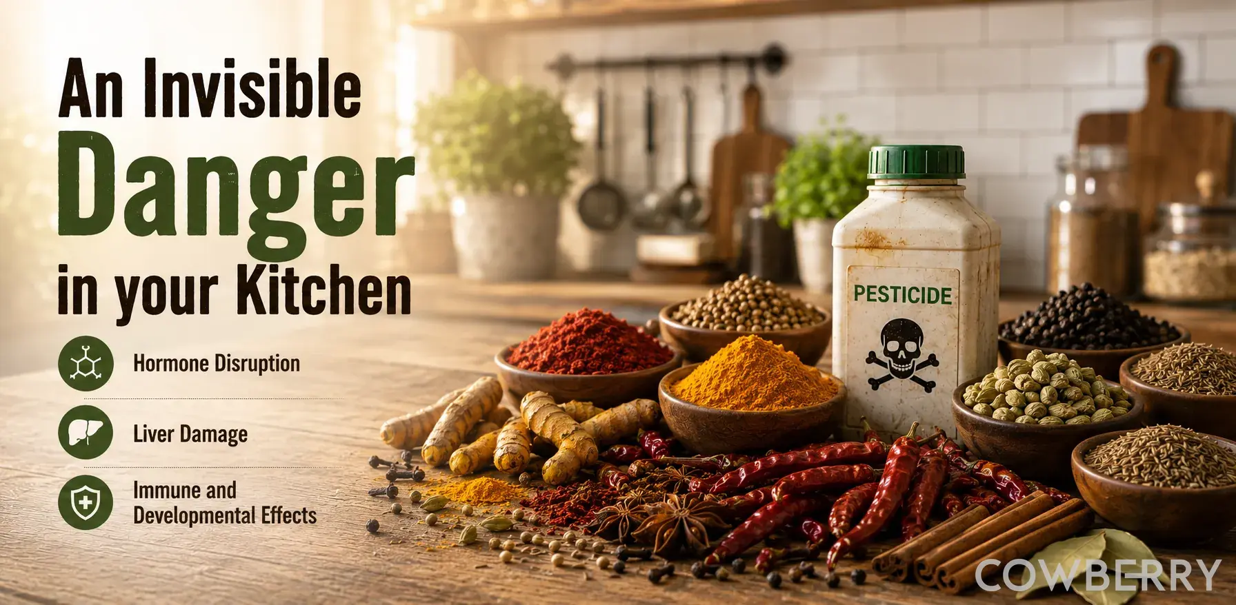 Carbendazim in Your Kitchen: Hidden Fungicide in Spices