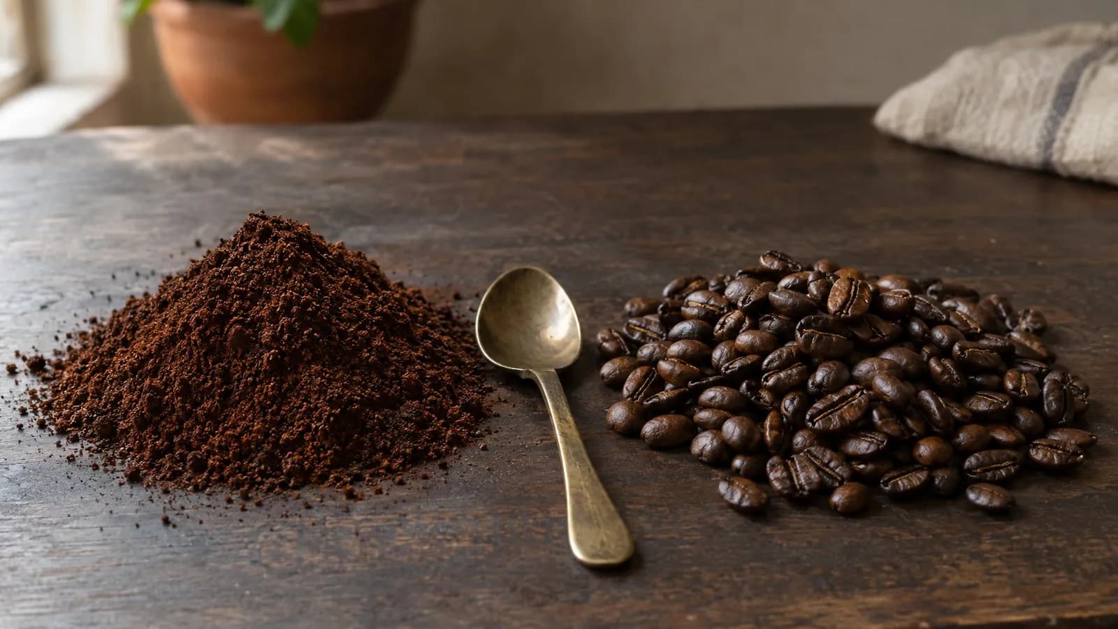 Coffee powder vs beans: which is fresher and how to choose