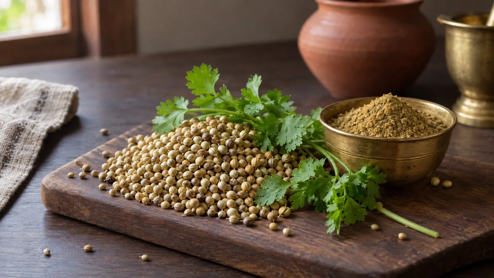 Dhaniya powder in English: coriander names in Indian languages