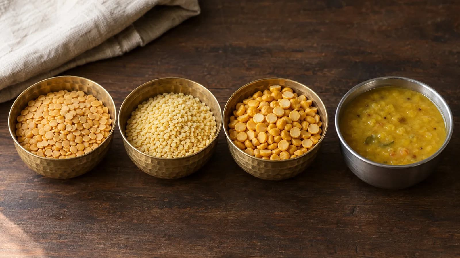 Dal protein per 100 g: the common dals compared (and per katori)