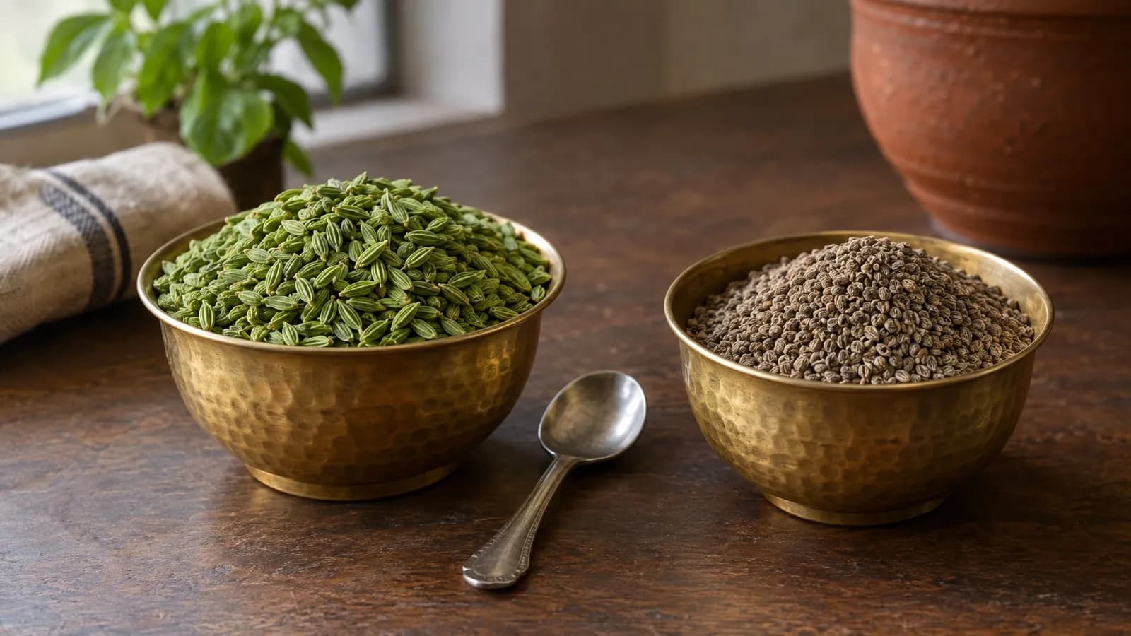 Ajwain vs saunf: nutrition, taste and which to choose