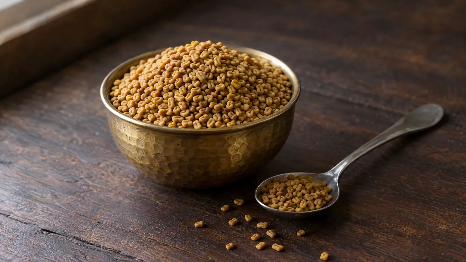 Fenugreek seeds nutrition per 100g: calories, protein, fibre and GI