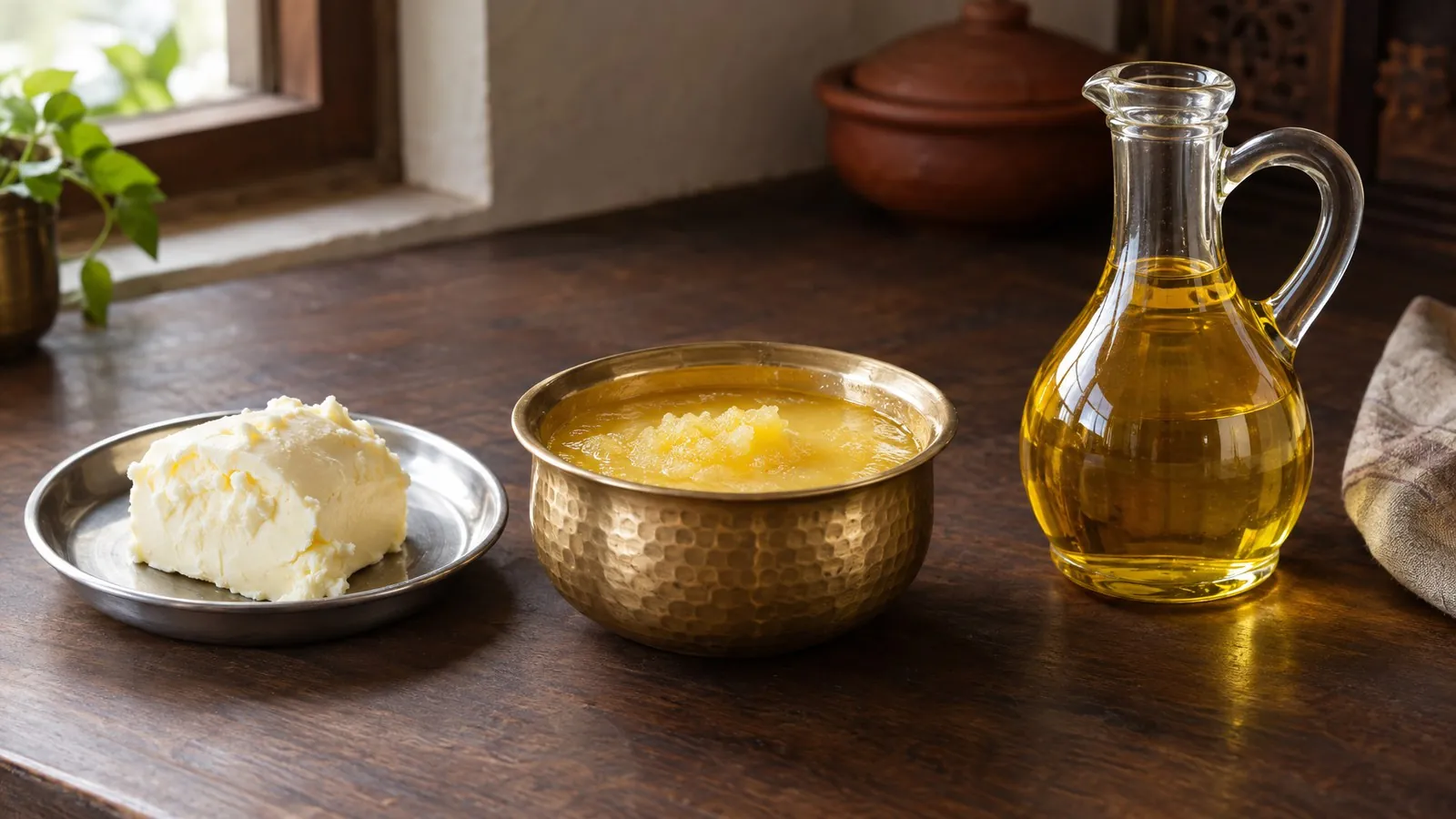 Ghee vs oil, and the butter and ghee difference: which to cook with