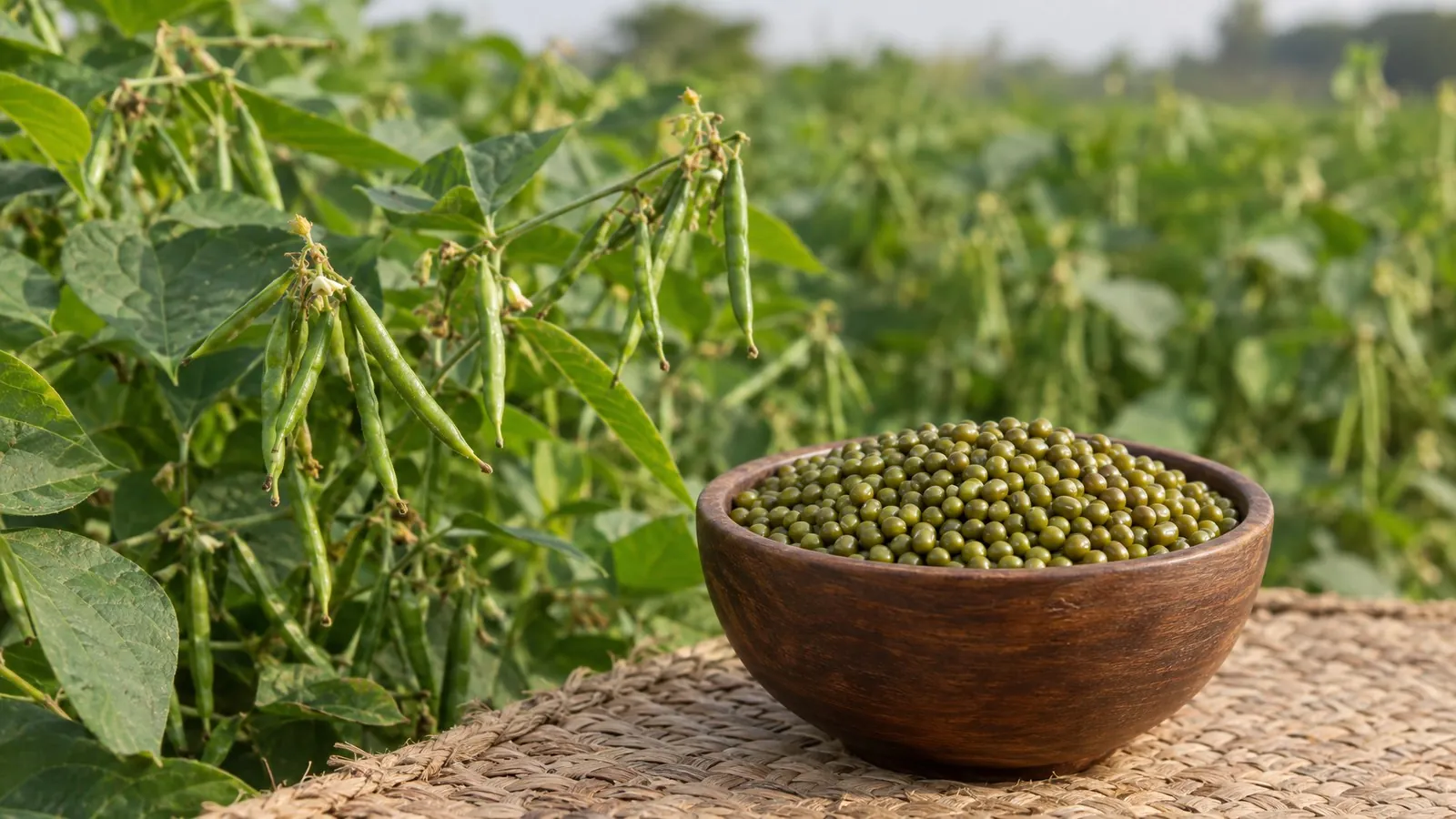 Green gram plant: crop, varieties and how it grows in India