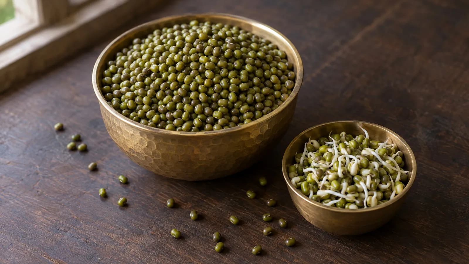 Green moong (whole green gram): names, nutrition, benefits, sprouting