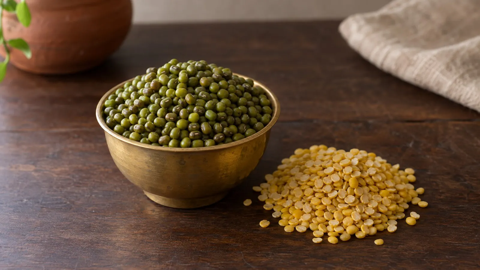 Sabut moong in English: green gram names in Indian languages