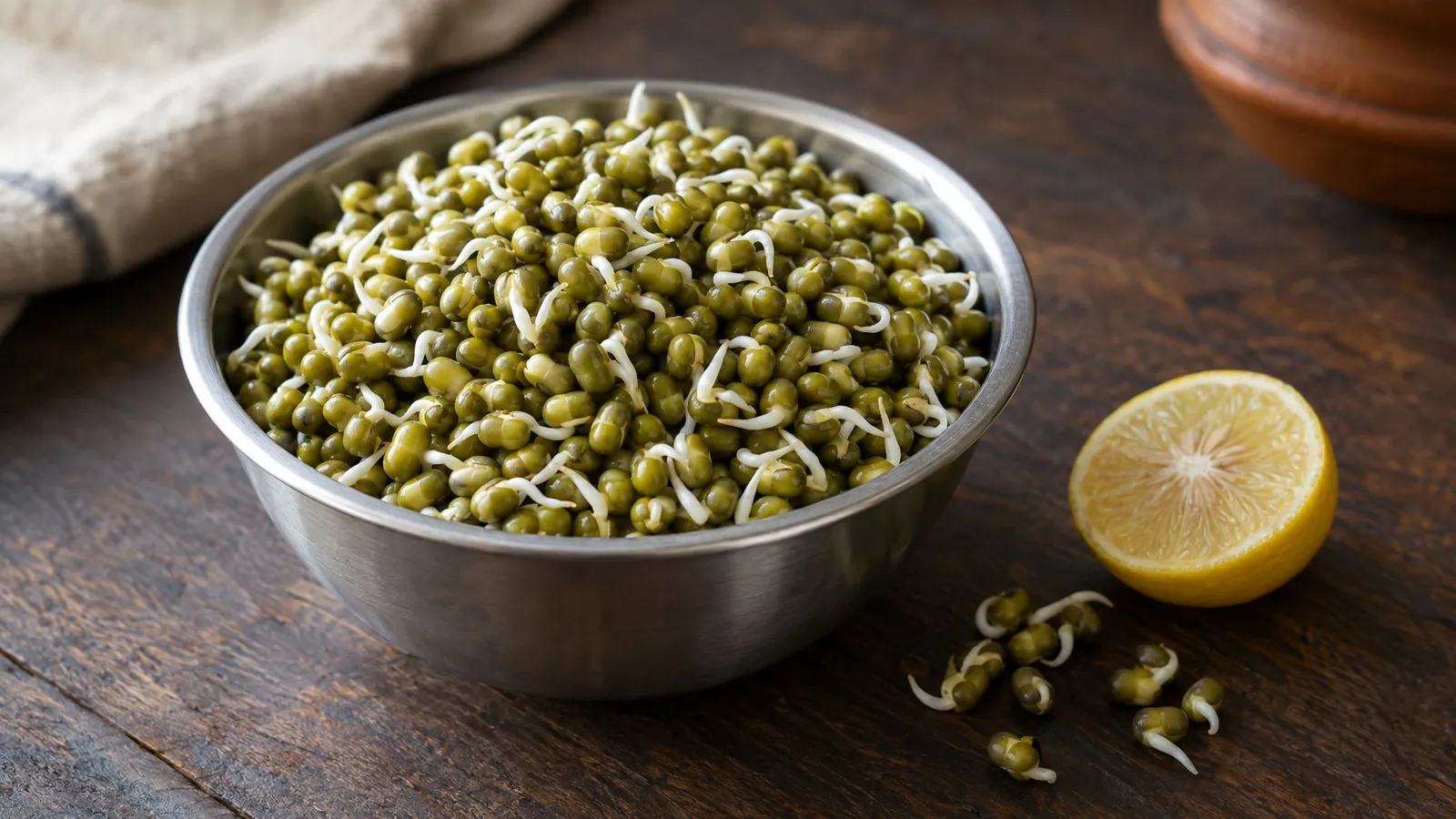 10 benefits of green gram (moong) sprouts and whole green moong