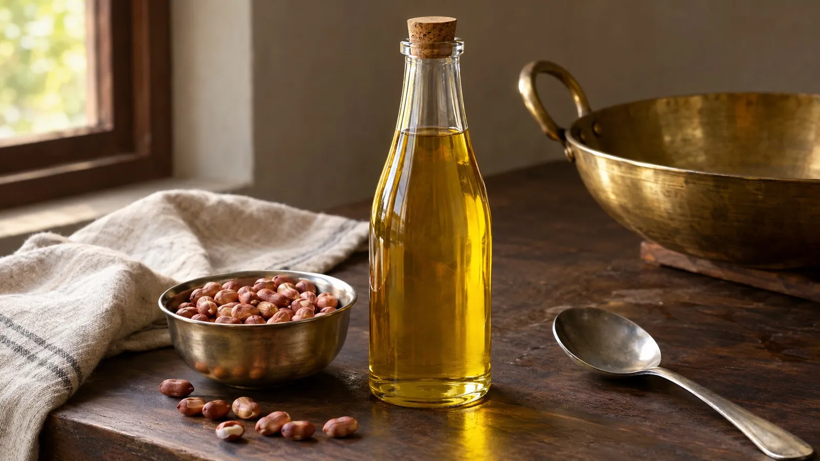 Groundnut oil: names, nutrition, benefits and how to cook with it