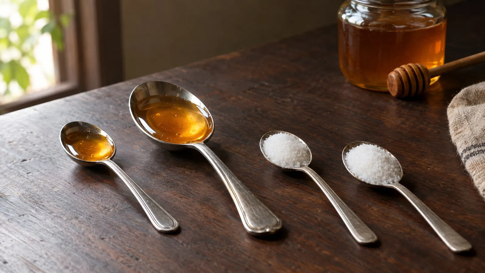 Honey calories: per teaspoon, tablespoon and 100g