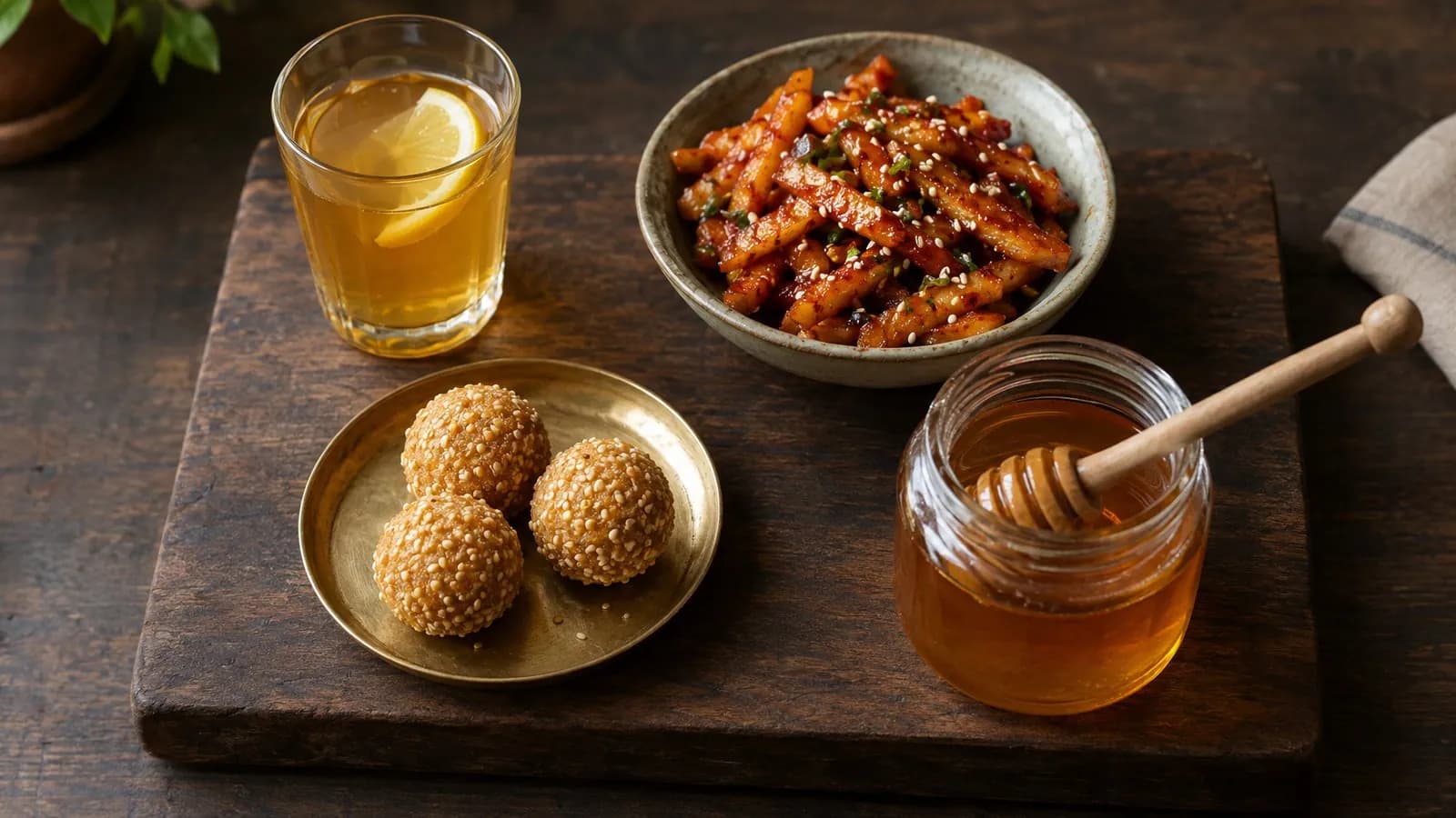 Honey recipes: honey water, tea, laddu and easy snacks