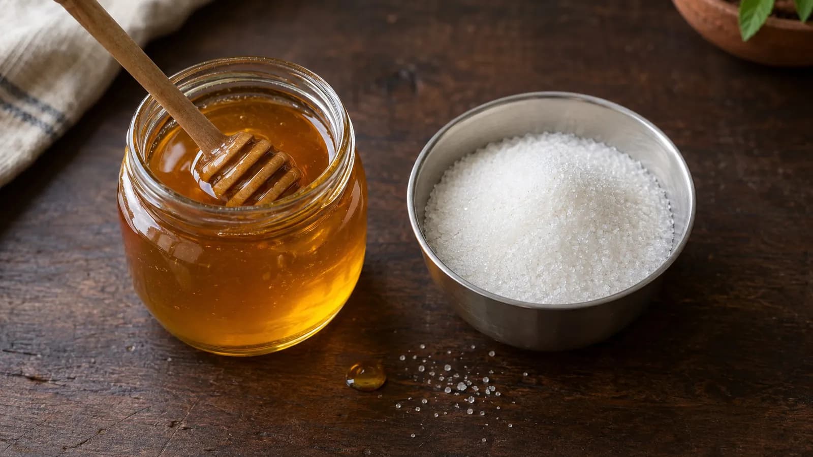 Honey vs sugar: calories, glycemic index and which to choose