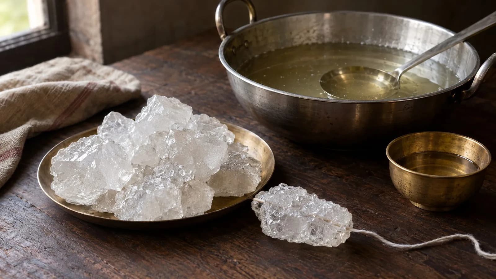 How is mishri made? Rock sugar making process step by step