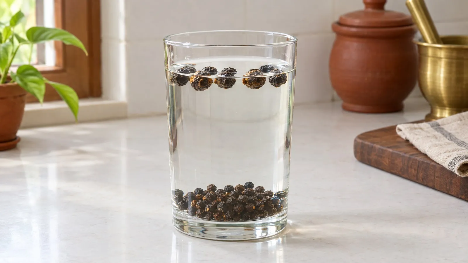 How to check black pepper purity: the papaya-seed adulteration test