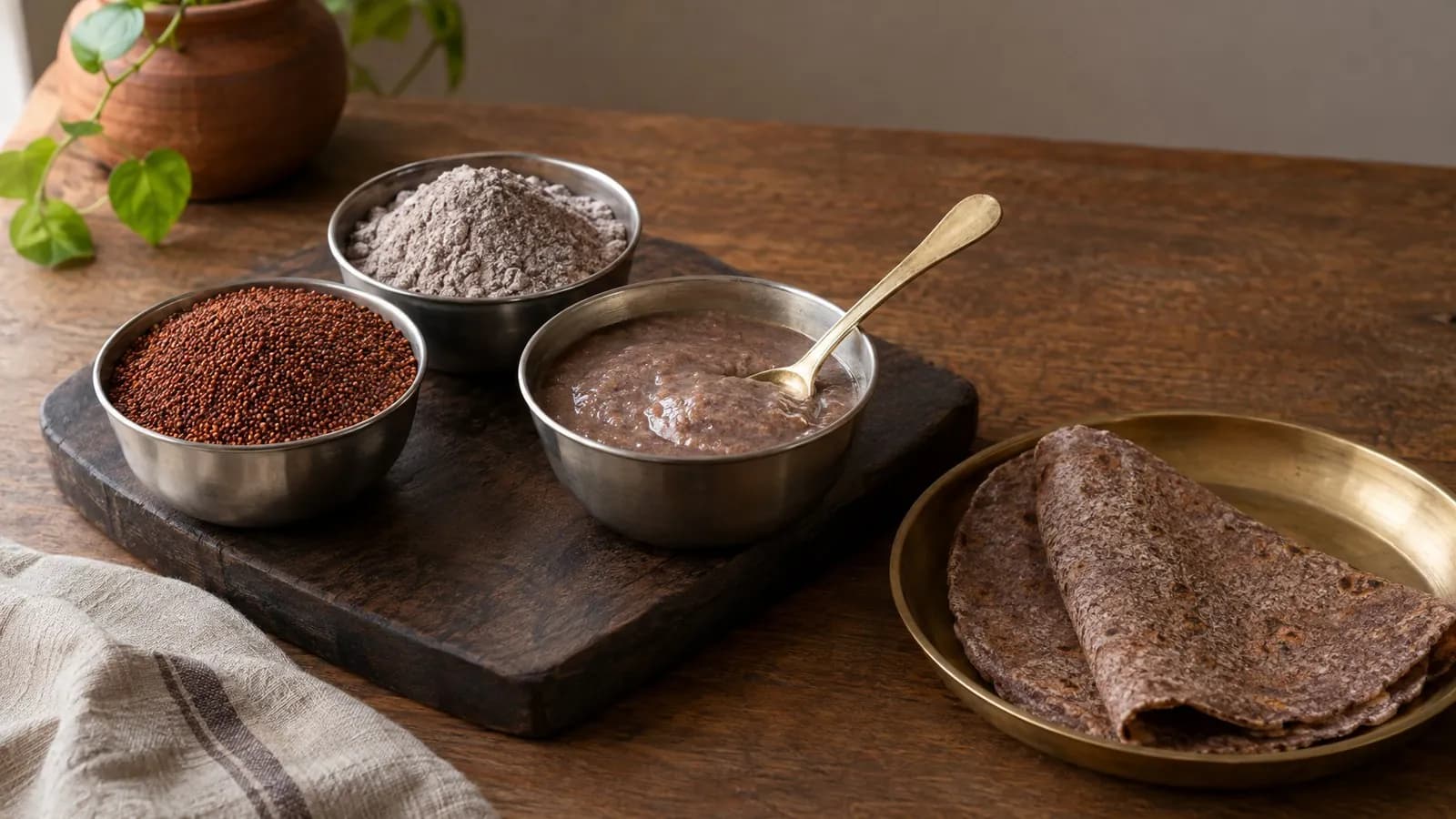 How to eat ragi: flour, whole grain and everyday ways