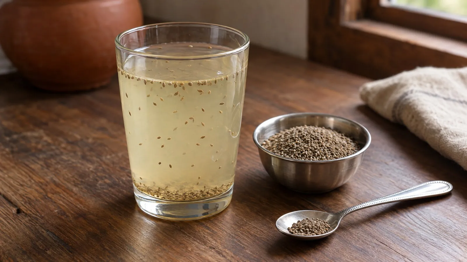 How to make carom seeds water (ajwain tea) and when to drink it