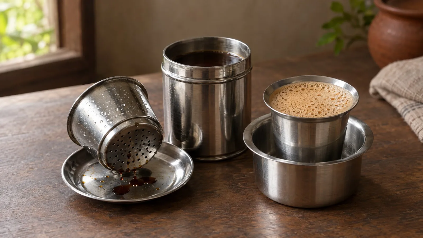 Filter coffee: how to make the decoction, milk ratio and serving