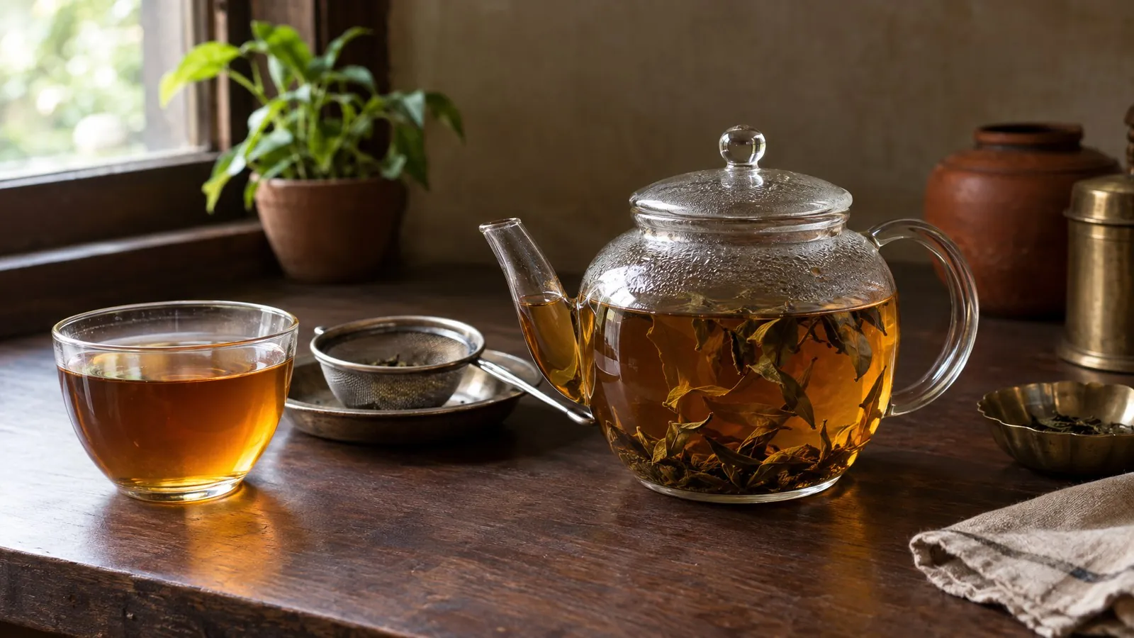 How to drink orthodox tea: water temperature, amount and timing