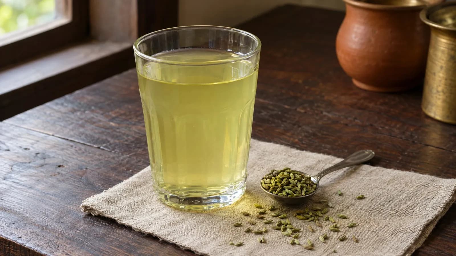 How to make saunf water: overnight soak and when to drink it