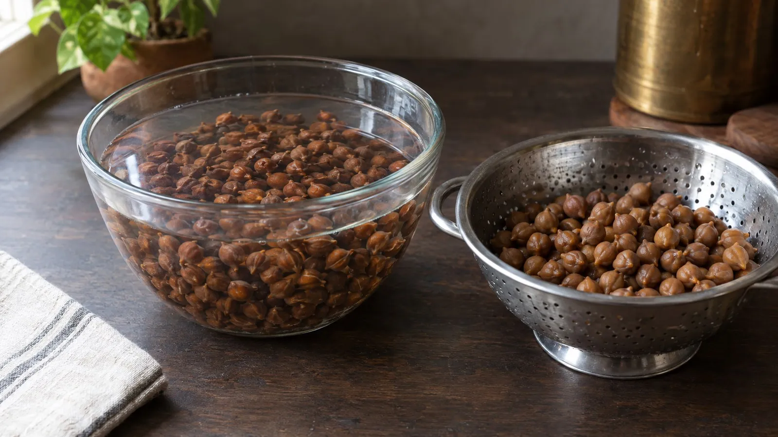 Black chana soaked overnight: how long kala chana needs