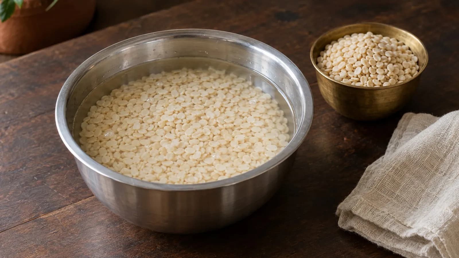 How to soak urad dal: how long, overnight or quick, and storage