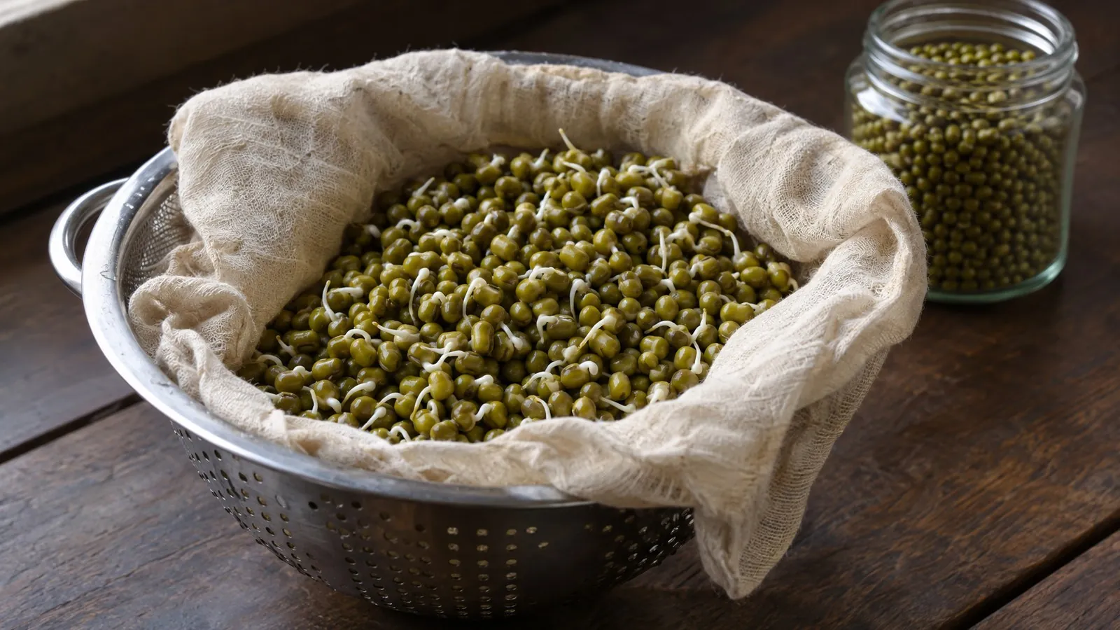 How to sprout moong at home (step by step, with timings)