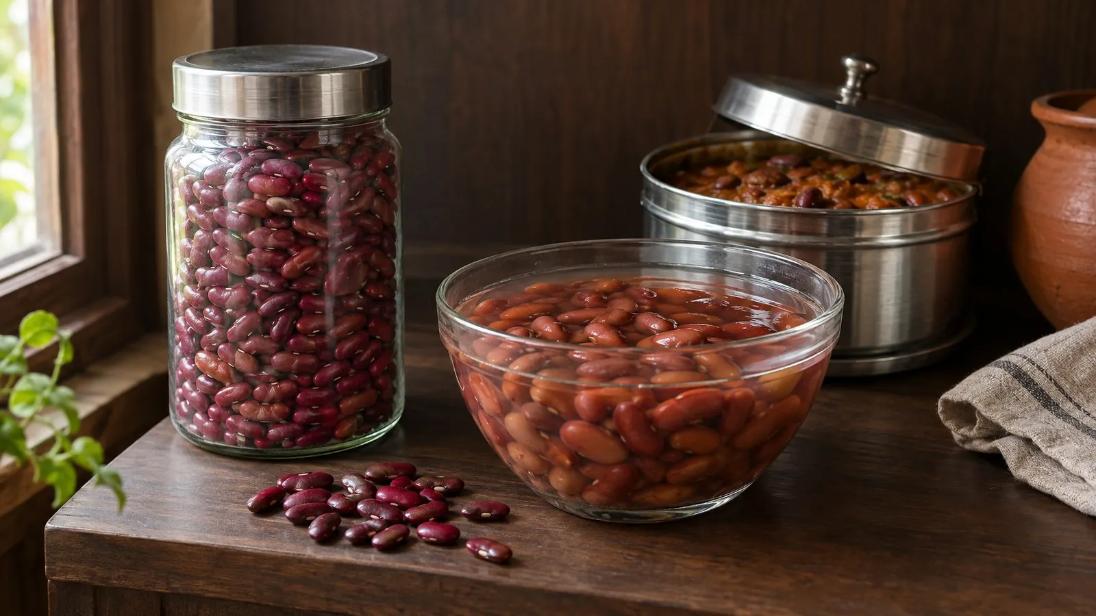 How to store rajma for long time: fridge, soaked and boiled