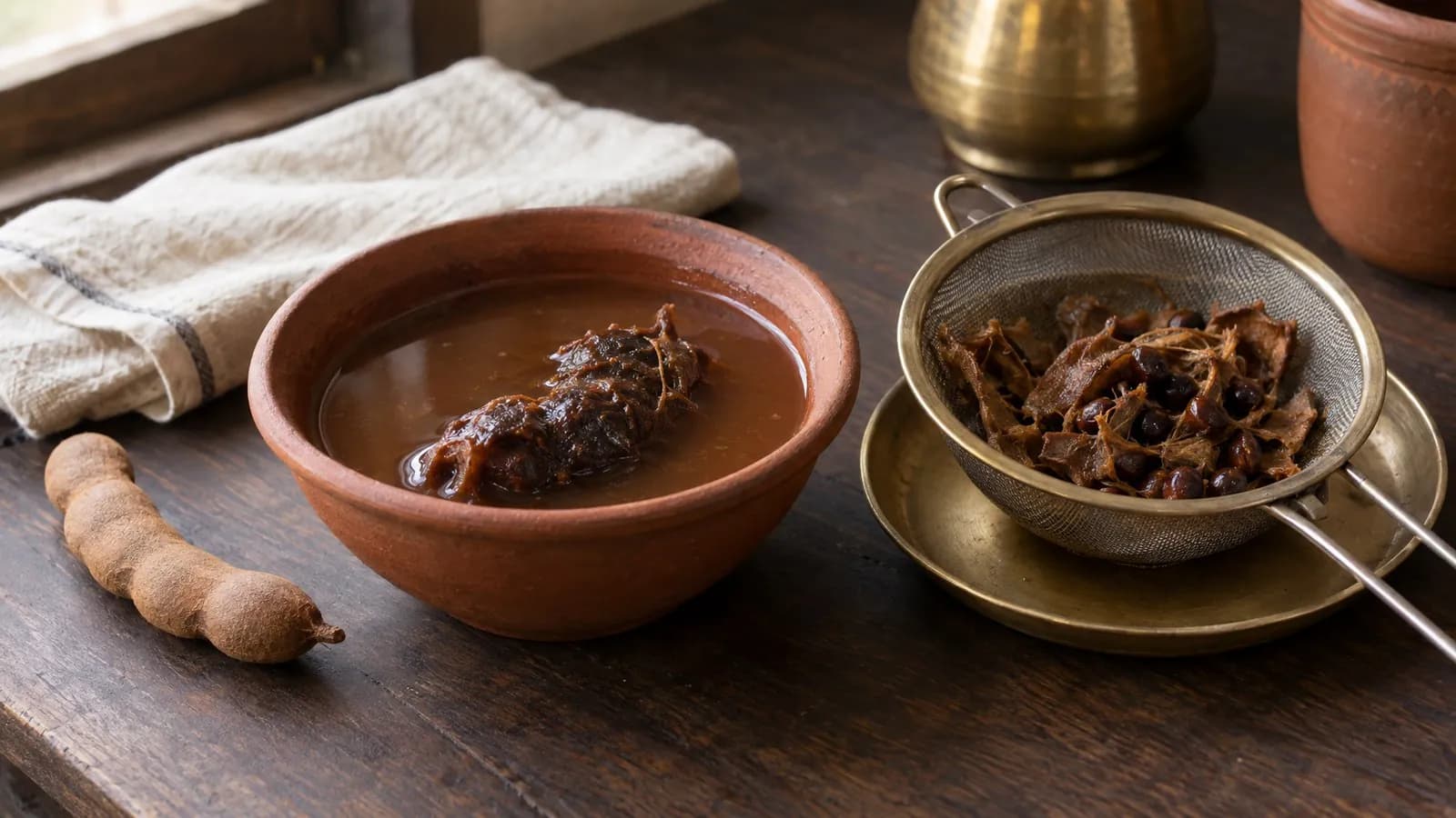 Tamarind how to use: soak, extract pulp and add to cooking