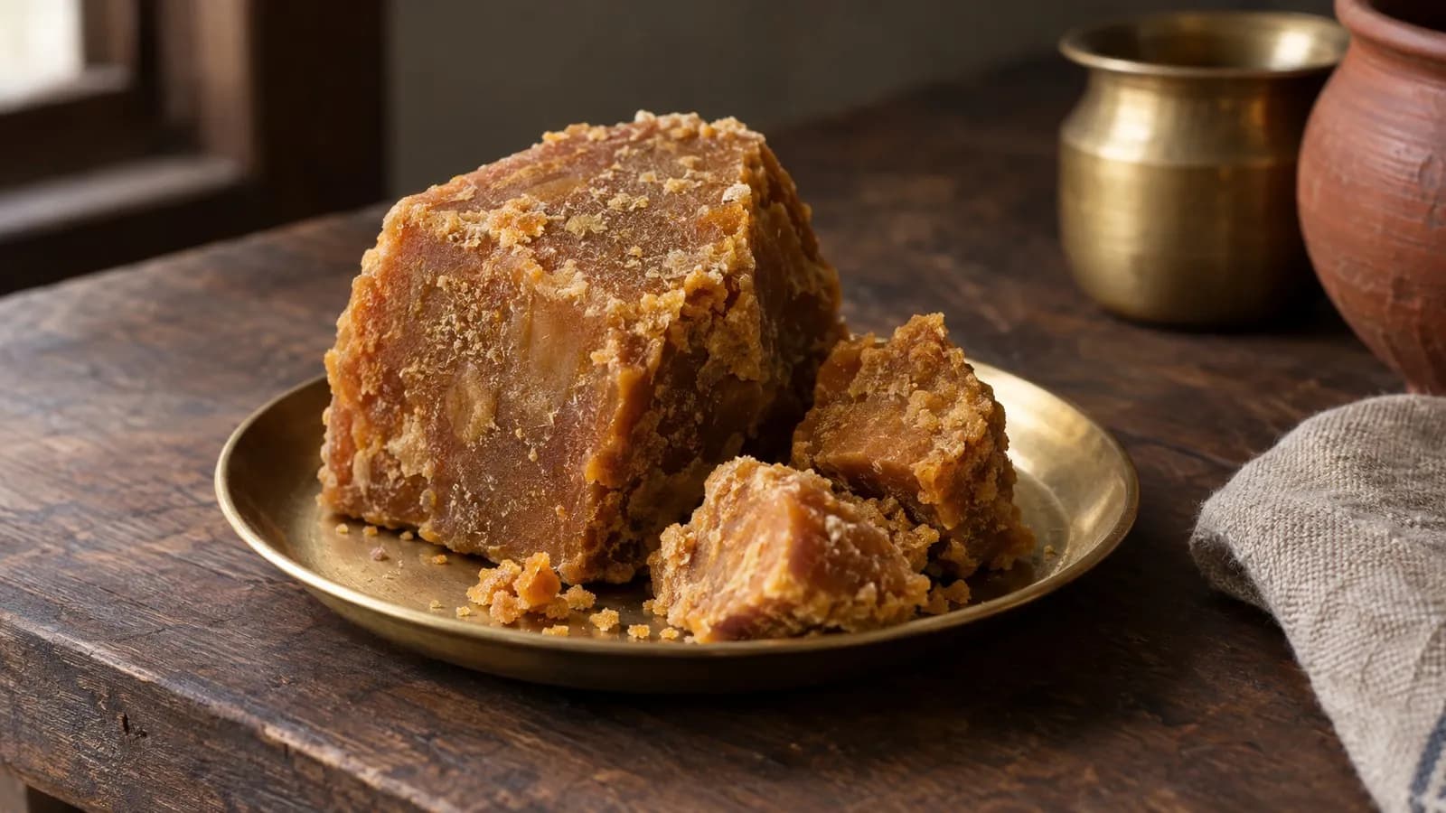 10 benefits of jaggery (gur) and its side effects