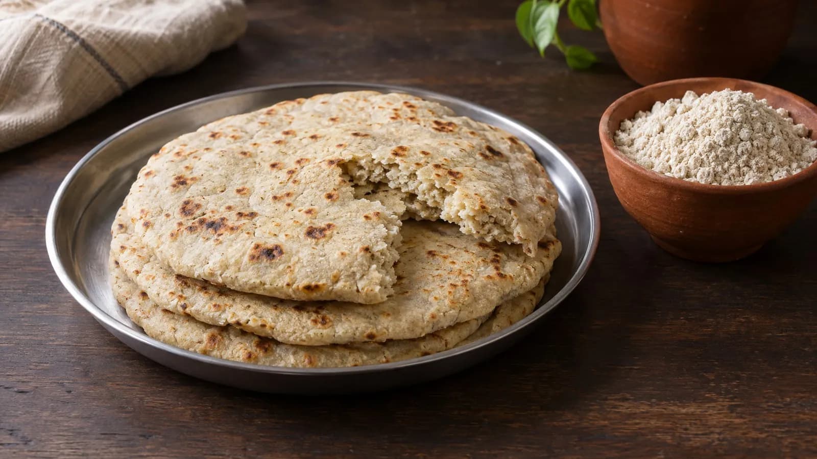 Jowar roti calories and jowar nutritional value per 100 g