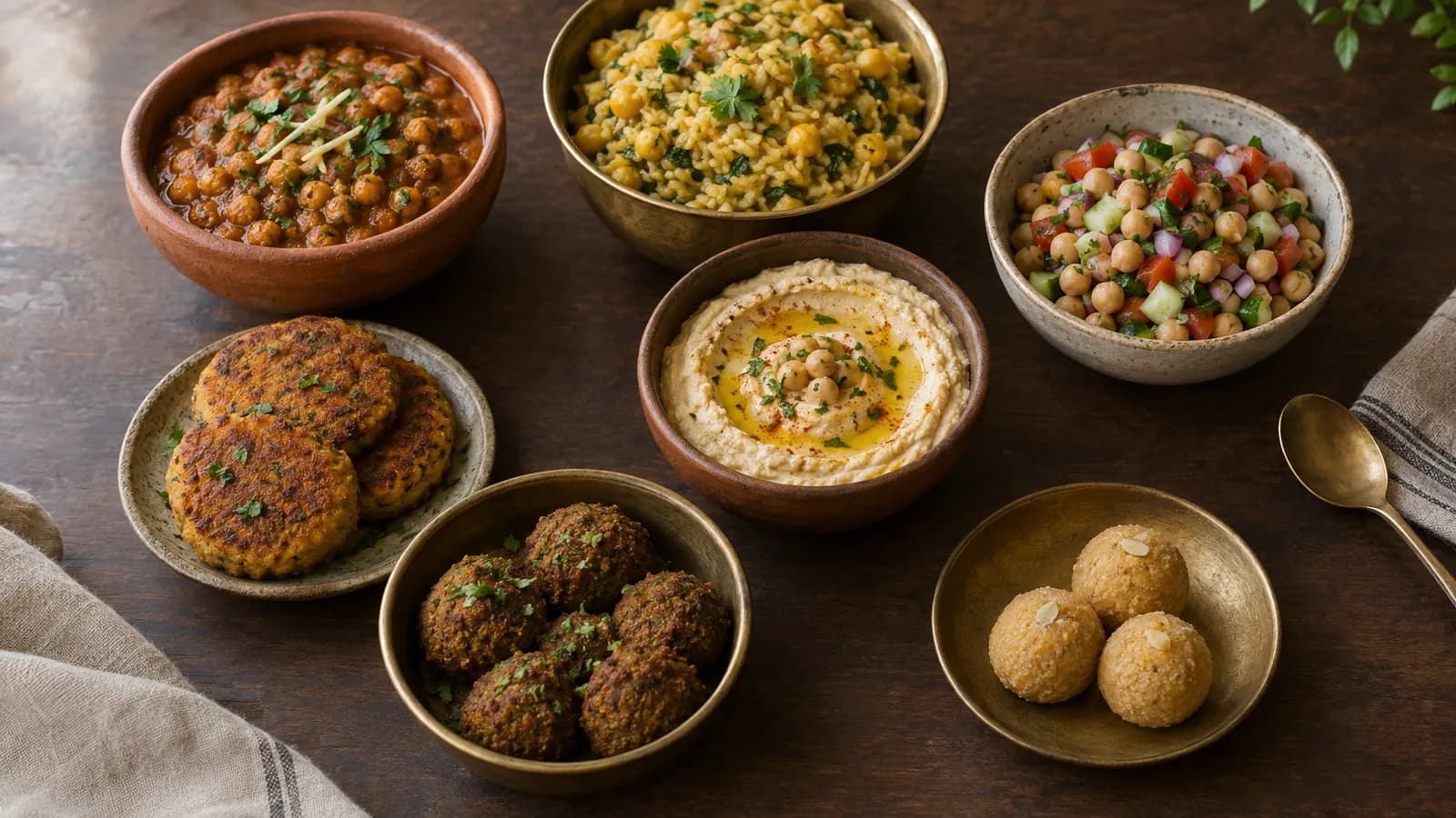 Kabuli chana recipes: salads, khichdi, laddu and tikki