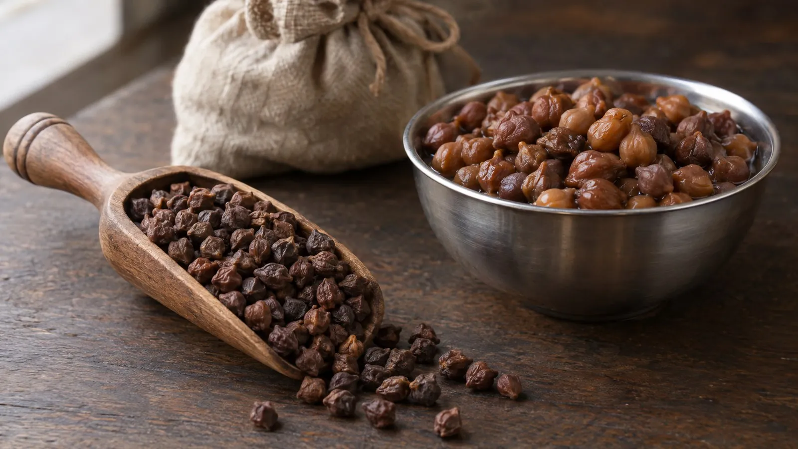 Kala chana (black chickpeas, brown chana): nutrition and cooking