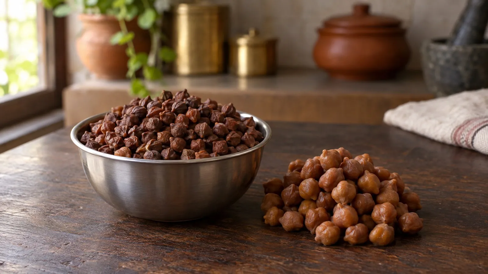 Brown chana protein per 100g: kala chana nutrition and calories