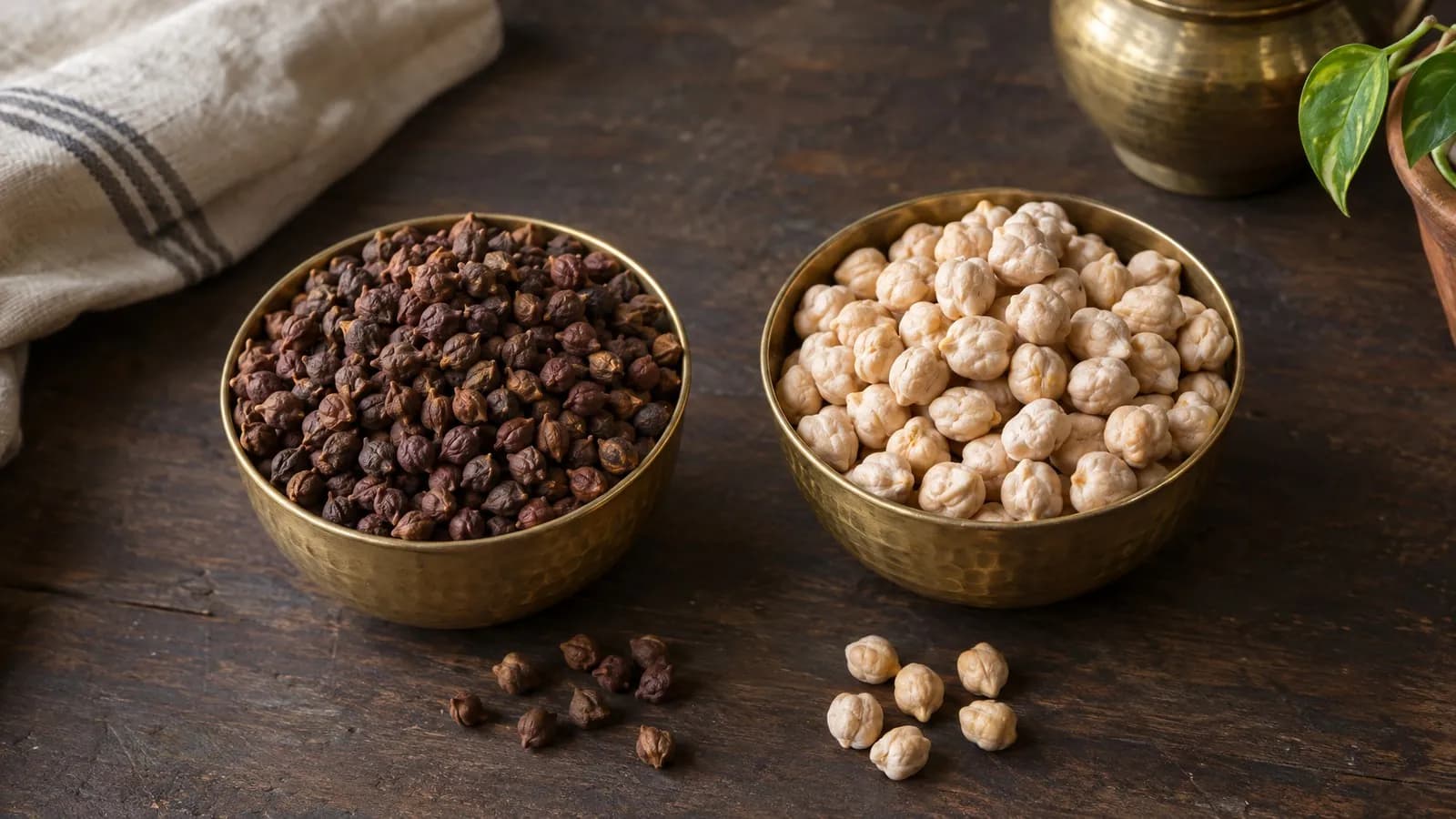 Kala chana vs kabuli chana: nutrition, taste and which to choose