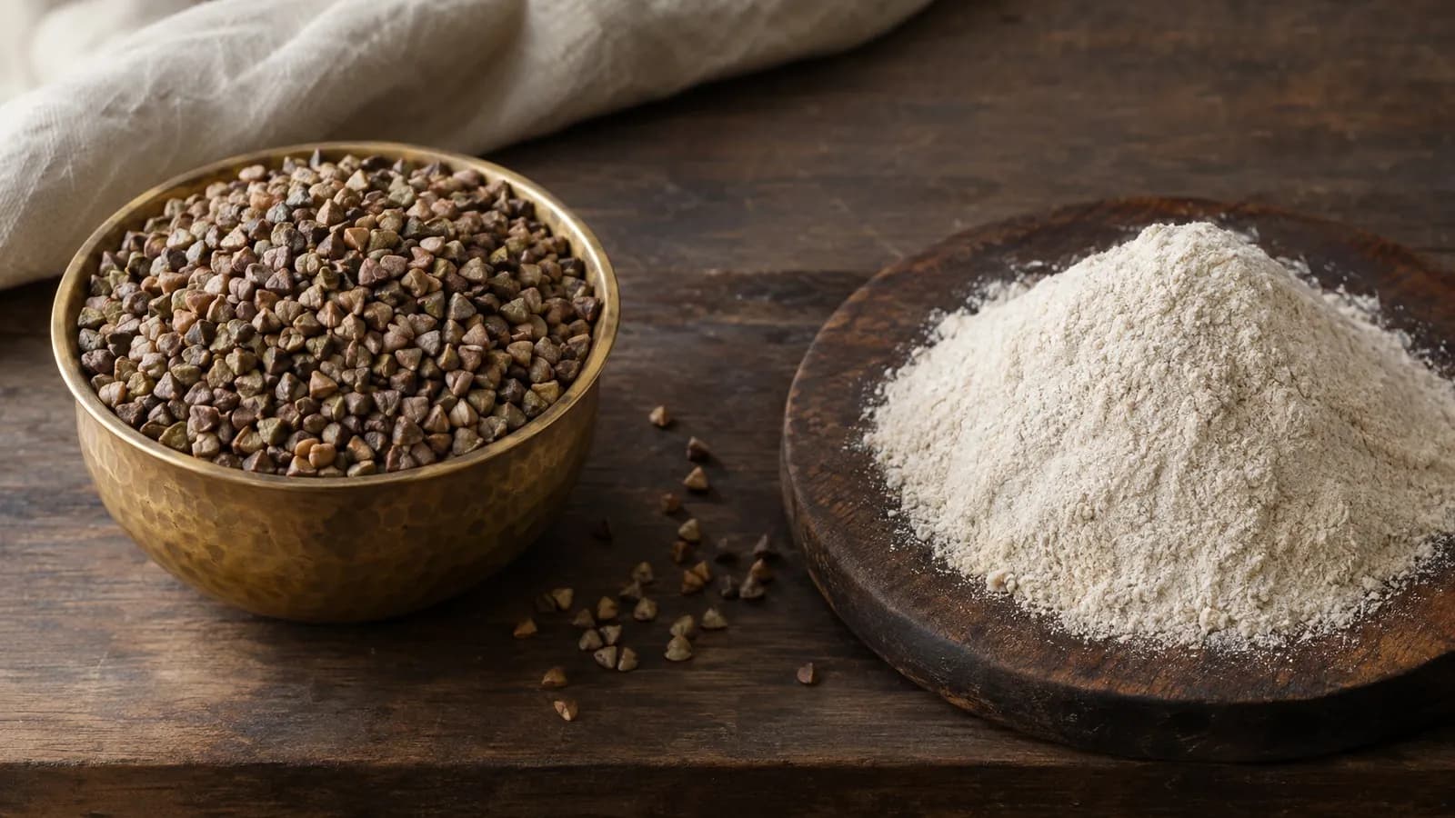Is kuttu and singhara same? Buckwheat vs water chestnut flour