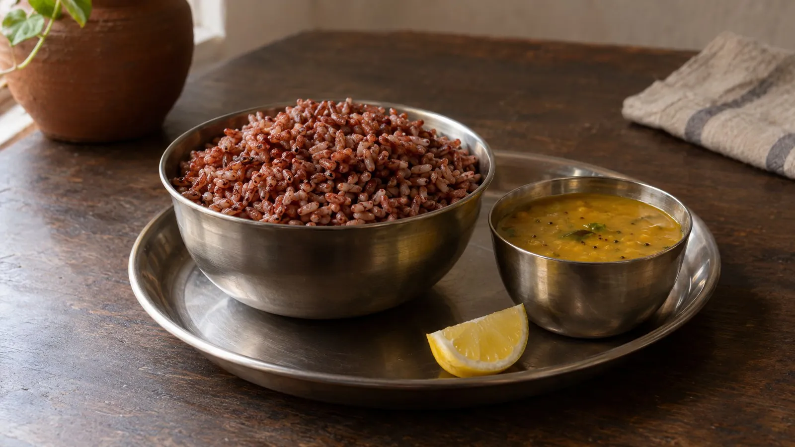Lal chawal khane ke fayde aur nuksan (red rice)
