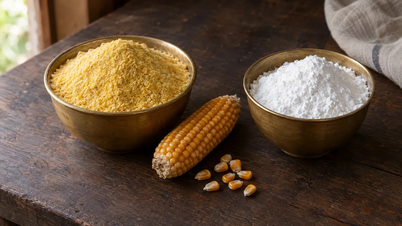 Is makki atta corn flour? Maize atta vs corn flour vs cornstarch