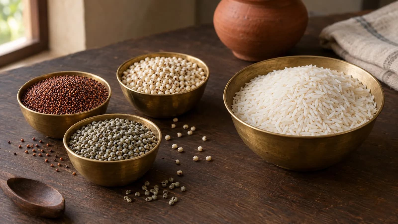 Millets vs rice: nutrition, GI, weight and which to choose