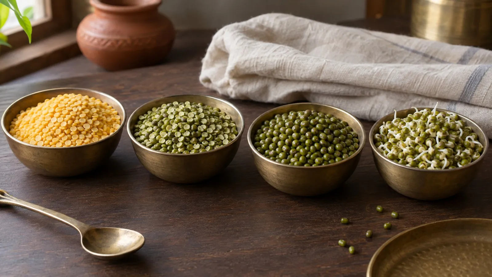 Moong dal types: yellow, green, chilka, dhuli and which is best
