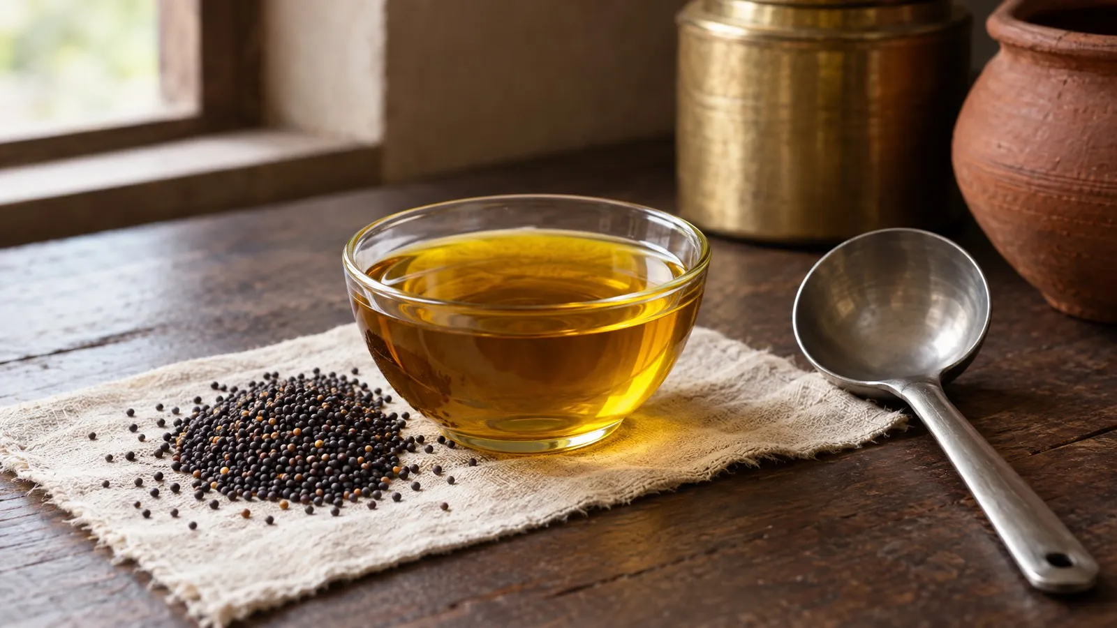 Mustard oil: names, nutrition, benefits and how to cook with it