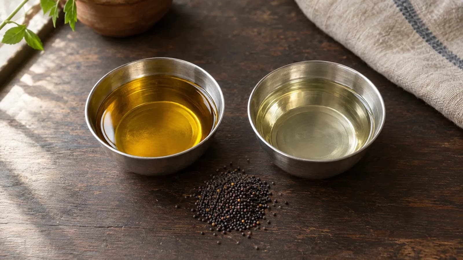 Mustard oil vs refined oil: nutrition, cooking and which to choose